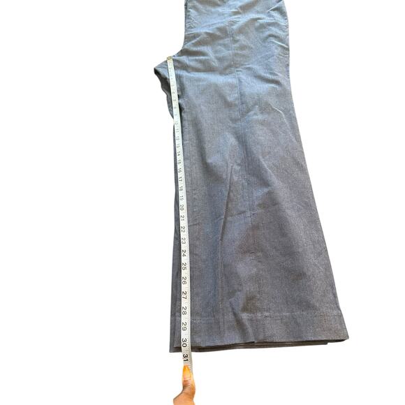 Talbots Plus Blue Office Career Work Office Portland Straight Leg Trouser 24W - Picture 13 of 14